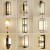 欧普灯广州中山灯具大全新中式壁灯床头灯卧室酒店过道灯客厅背景墙壁 15号