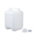 化工堆码桶emo6L香精桶塑料桶5升级油桶家用方罐10L密封避光 5L白色可堆码方罐