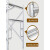 镀锌鹰架建筑用工地龙门式梯架2023活动登高装修架 型1.6厚+边勾方管板