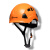 探洞工业防护头盔高空作业头盔户外速降攀岩保护子 红色