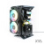 【Xproto 水冷挂架】 支持360mm  280mm  240mm冷排 XTIA拓展套件 黑色280AIO 一体水冷挂架 280 AIO b