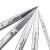南盼 R 实验用剪刀 不锈钢实验室剪 手术剪刀 手术直尖12.5cm 不锈钢