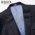 庄吉（Judger）羊毛商务正装条纹男士西服上衣毛料西装外套含羊绒 灰蓝条纹 165/88A标准版型