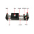 GX80双滑块滚珠丝杆滑台双线轨直线导轨电动高精度精密十字模组 1204-100