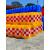 反光沙桶塑料防撞桶圆柱形滚塑防撞桶玻璃钢防撞桶交通防撞桶路障 1000*800mm黄色12KG