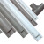 众立诚 PVC圆弧形地板线槽2M/条 白色 单位：1米/根 30×8