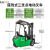 上海列博（LIEBO）座驾三支点电动叉车载重1.5吨2吨磷酸铁锂电池堆垛电动平衡重式无腿地牛叉车 载重1200kg升高3米