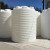 KYSD 加厚塑料水塔储水罐含加强套爬梯液位计 20吨白色平底牛筋桶