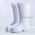 耐磨高筒棉靴白色食品靴 耐油耐酸食品厂厨房保暖雨靴EVA胶鞋工业品 高度30cm左右：白色(牛筋底-不加棉) 36