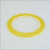 筑华工品 桌面定位胶带 6S标识划线胶带警示线 黄色15mm*66m 单位：米