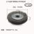 平行钢丝轮100*16304不锈钢钢丝轮除锈钢丝轮抛光轮工具 0.15细丝平行100*16【304材料】