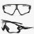 户外男运动太阳镜2020骑行防风眼镜炫酷个性潮防紫外线防爆墨镜 荧光绿框黑边金膜 单眼镜