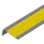 伊莱科（ELECALL)台阶楼梯防滑条 5CM*2.5CM L形黄色灰底 带胶