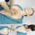 谋福 心肺复苏模拟人工呼吸教学假人 CPR模拟模型急救训练 （半身电子+训练）