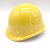 京仕蓝ABS防砸防冲击工地安全帽印字印LOGO高品质塑钢材质国标帽 黄色
