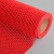 防滑垫浴室地垫加厚商用pvc塑料地毯防水防油卫生间厕所脚垫室外 红色4.5mm普通款 0.9米宽*2米长