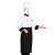 比鹤迖 BHD-2970 餐厅食堂厨房工作服/工装 长袖[白色]3XL 1件