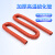 鑫嵘 矽胶高温风管 加厚软管耐高温硫化管 红色 内径115mm(4米/条)