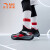 安踏儿童篮球鞋男大童高帮耐磨革面防风防滑运动鞋A312141105A