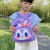 幼儿园书包3--5岁男女宝宝幼童小中托学前班卡通超萌可爱儿童背包 2019兔子粉色