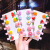 和极美韩国儿童发夹可爱包布水果发卡头饰夹子女童宝宝鸭嘴夹卡通发饰品 1#花朵10件套1