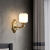 铜新中式壁灯用灯泡客厅灯配套电视墙左右壁灯过道灯卧室床头灯 T9257/壁灯