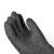 圣驰 橡胶颗粒喷砂手套65cm喷砂机专用工业耐磨黑色加厚 S1009颗粒喷砂手套-右手