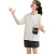 Mom Jane孕妇睡衣月子服夏季薄款产后哺乳短袖短裤怀孕期家居服两件套 白色短袖（单件上衣） M