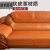 老式沙发垫三件套皮沙发大气加厚真皮皮质子防滑四季通用单人沙的 亮咖(软皮) 60*180'cm坐垫