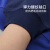 际华3516新款春秋透气圆领套装卫衣长裤长袖单款消防体能训练套装 蓝色 170/84-88