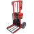 液压车电动老虎车仓库可携式升降堆高机小型装卸搬运车堆高手推车 定制