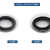欧赛特黑猫邦驰超高压清洗机洗车机泵头配件橡胶主副水封密封圈件 橡胶15-22-5.5mm单个