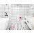 曦凰北欧小白砖厨房卫生间墙砖浴室阳台小方砖黑白格子（5箱起发） 哑光薄荷绿色 300*300
