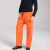 千里雨PVC防水雨衣养殖远海捕捞背带雨裤 针织橘红色松紧裤 XL 
