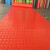靓派（LIANGPAI）牛筋橡胶防水PVC地垫 加厚耐磨 红色2米*15米/卷 1.6mm厚 楼道厨房仓库满铺