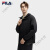 斐乐（FILA）男士梭织外套春季新款时尚休闲简约连帽上衣男装 正黑色-BK 165_88A_S