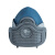 玖盾安科 JD-901硅胶防尘面罩套装 防工业粉尘透气打磨面具煤矿装修电焊