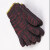 劳保手套批发加厚针织红花启达棉线防护工作劳动工地干活通用手套 加厚款800克