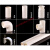 暗装电工穿线管20 线管pvc暗装 明装明线20 25 32电工管走线管套管pvc管接头 MYFS 白色钉卡32mm
