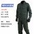 出极 夏季薄款工作服套装 军绿色劳保服 304棉4兜套装 单位：套  170（100-120斤） 