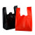 加厚装垃圾袋  塑料袋 袋子 特厚塑料包装袋 手提袋 红色 宽30*55(一斤16个)10斤