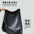 润尔雅  黑色平口垃圾袋  包 特厚款100*120cm*(100只/包)