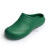 手术室专用拖鞋包头防护耐磨劳保鞋工厂工作鞋厚底软底不累脚护士上班 绿色 4L(46-47)