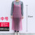 防水防油pvc围裙长款加厚男女厨房透明塑料胶围腰水产专用工作服 PVC中号围裙-粉色