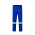 环卫工作服套装施工反光劳保服 宽反艳蓝裤子一条 170-L