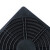 适用于150风机防尘网罩150*150 15CM风扇三合一 塑料防尘网 黑色防护网