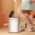 优百纳智能垃圾桶不锈钢自动感应式轻奢客厅厨房厕所带盖 凝露12L 月光银+B系列垃圾袋9L- 8L