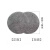 日本重松u2k活性炭滤棉焊工打磨防粉尘异味二合一口罩圆形过滤棉 7cm活性炭片200片 防异味 面具专用