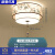 欧普灯具 新中式吸顶灯客厅灯长方形餐厅卧室灯中国风三室两厅灯具套 圆50CM