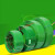 定制适用自动打包机用热熔打包带 PET塑钢带绿色手工钢塑带1608型包装带绳 宽12mm厚0.6mm(800米)7kg